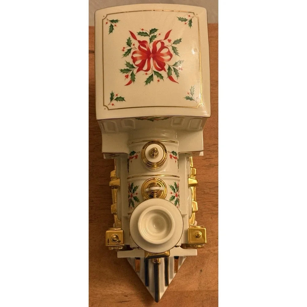 Vintage Lenox Holiday Junction Collection‎ Train Engine 1999  EUC